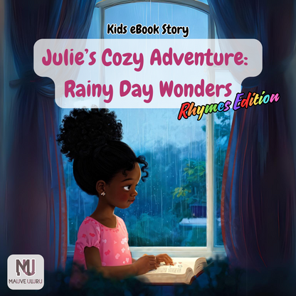 Kids Story eBook [Rhymes Edition] | Julie’s Cozy Adventure Rainy Day Wonders