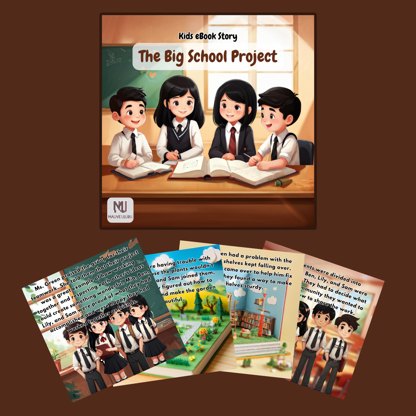 Kids Story eBook | The Big School Project